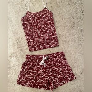 Calvin Klein cherry pj set